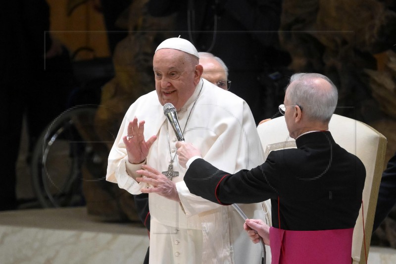 VATICAN POPE GENERAL AUDIENCE