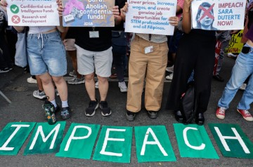 PHILIPPINES PROTEST DUTERTE IMPEACHMENT