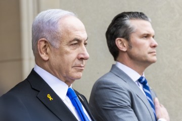 USA DOD HEGSETH NETANYAHU