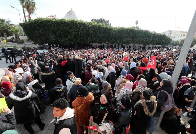 TUNISIA DEMONSTRATION