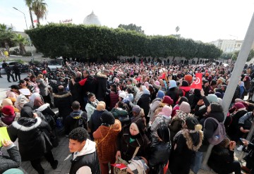 TUNISIA DEMONSTRATION