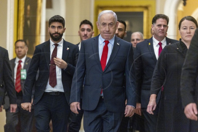 USA SENATE NETANYAHU