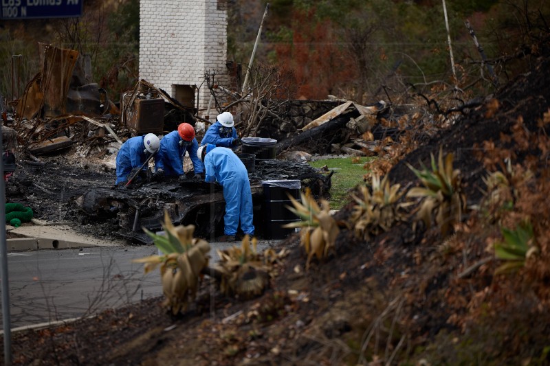 USA PALISADES WILDFIRE