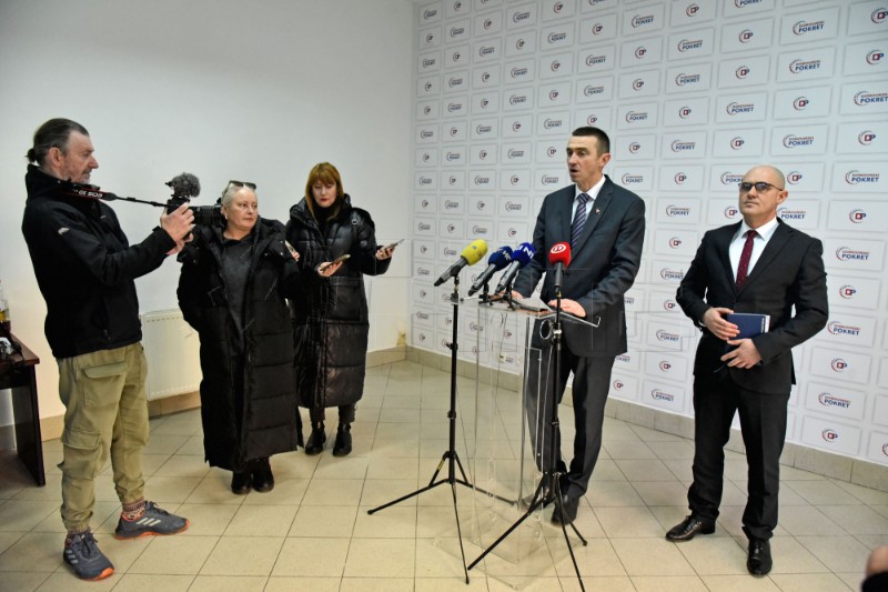 Ivan Penava i Josip Dabro održali su konferenciju za medije