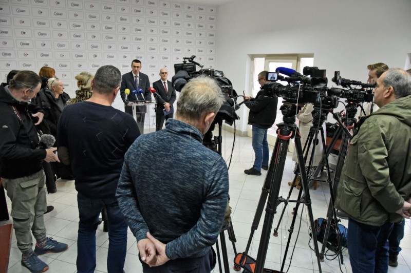 Ivan Penava i Josip Dabro održali su konferenciju za medije