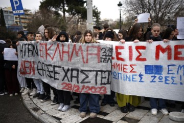 GREECE PROTEST ACCIDENT