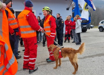 Vježba spašavanja paraglajdera