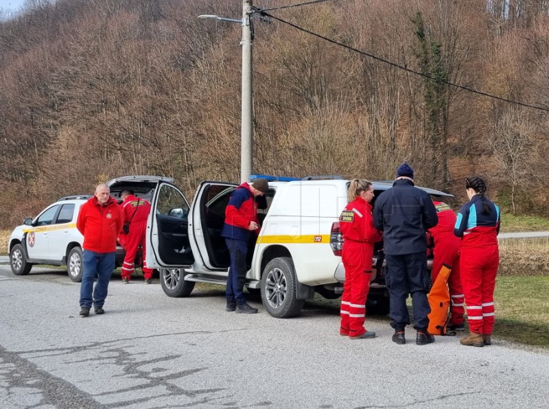 Vježba spašavanja paraglajdera