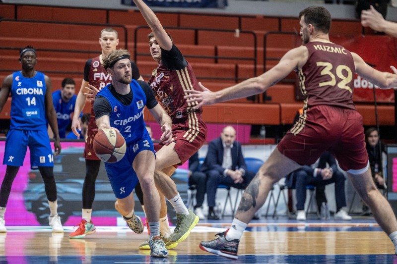  ABA liga:  Cibona - FMP