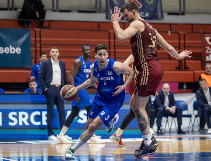  ABA liga:  Cibona - FMP