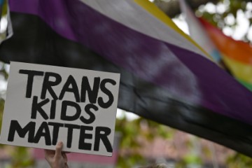 AUSTRALIA TRANS YOUTH PROTESTS 