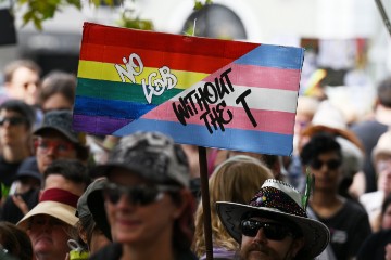 AUSTRALIA TRANS YOUTH PROTESTS 