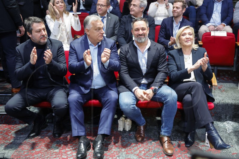 SPAIN FAR RIGHT PARTIES SUMMIT