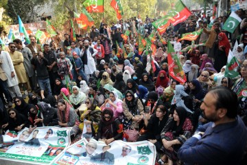 PAKISTAN PTI PROTEST