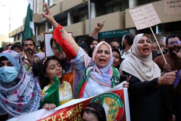 PAKISTAN PTI PROTEST