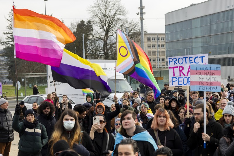 SWITZERLAND LGBTQIA PROTEST