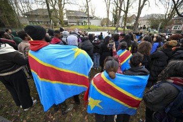 epaselect BELGIUM DRC RWANDA PROTEST