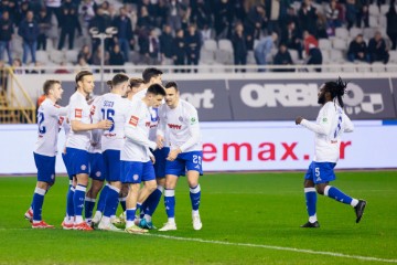 Split: Utakmica 21. kola Prve HNL, HNK Hajduk - NK Varaždin