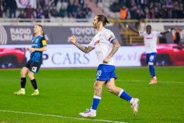 Split: Utakmica 21. kola Prve HNL, HNK Hajduk - NK Varaždin