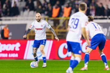 Split: Utakmica 21. kola Prve HNL, HNK Hajduk - NK Varaždin