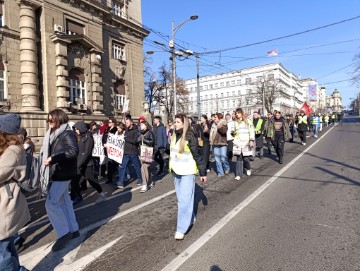 Srbija: Masovnim prosvjedima obilježava se 100 dana od tragedije u Novom Sadu