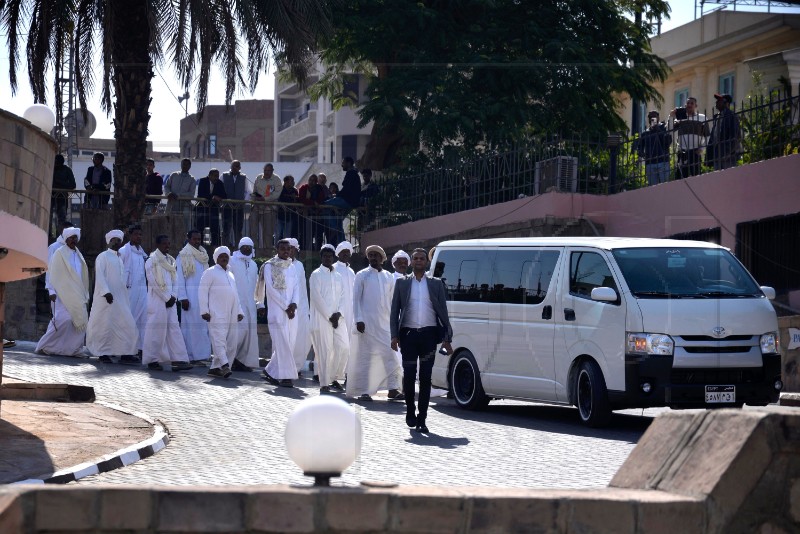 EGYPT FUNERAL PRINCE AGA KHAN