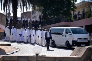 EGYPT FUNERAL PRINCE AGA KHAN