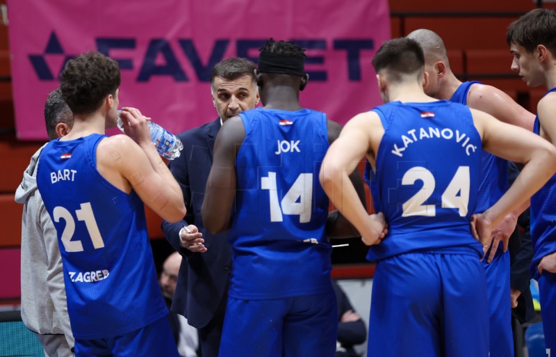 21. kolo prvenstva Hrvatske za košarkaše Cibona - Kvarner