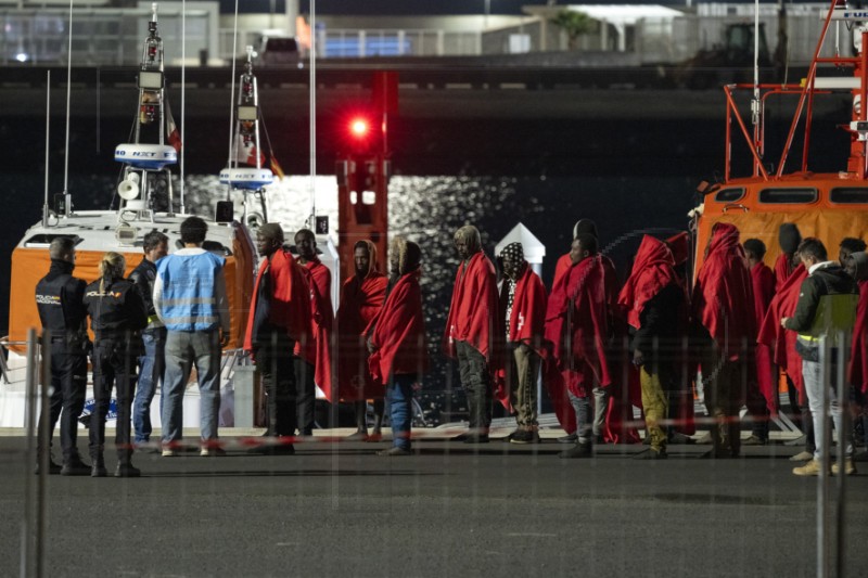 SPAIN MIGRATION CANARY ISLANDS