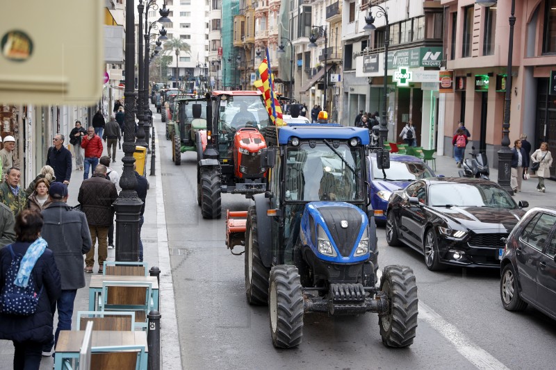 SPAIN FARMERS PROTEST