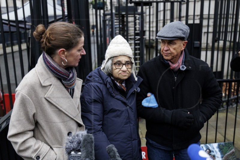 BRITAIN EGYPT HUNGER STRIKE