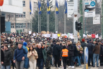 BiH: Studenti u Sarajevu organizirali prosvjedno okupljanje, prozivaju vlast