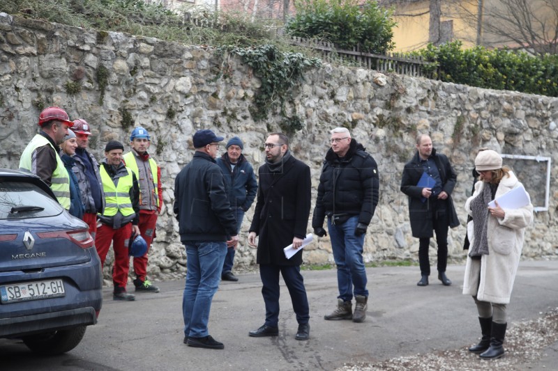 Početak radova na rekonstrukciji Strossmayerovog šetališta