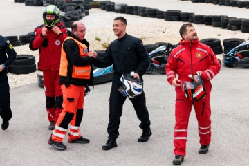 Karting utrka žurnih službi povodom 20 obljetnice broja 112