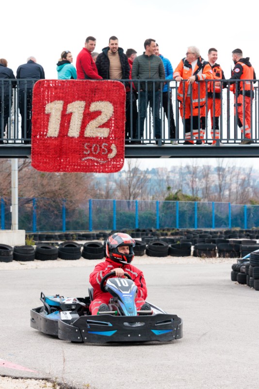 Karting utrka žurnih službi povodom 20 obljetnice broja 112