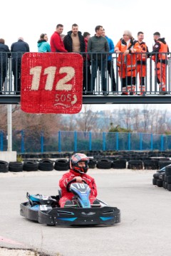 Karting utrka žurnih službi povodom 20 obljetnice broja 112