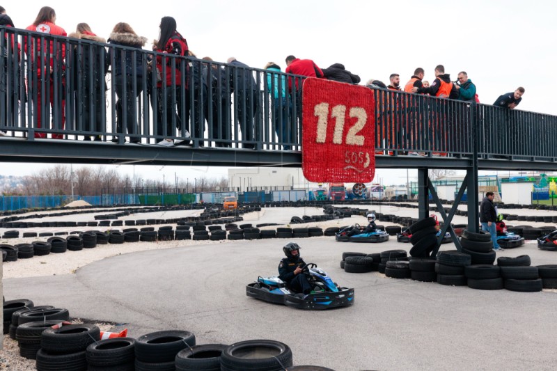 Karting utrka žurnih službi povodom 20 obljetnice broja 112