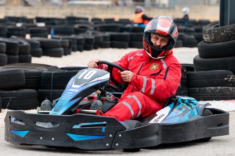 Karting utrka žurnih službi povodom 20 obljetnice broja 112