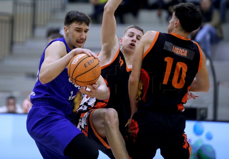 Četvrtfinalna utakmica Kupa Krešimir Ćosić za košarkaše: Cibona - Marsonia