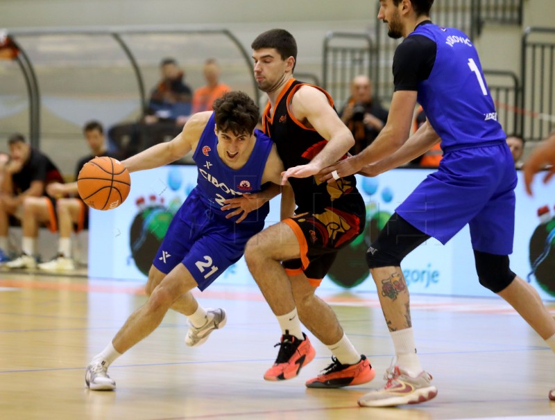 Četvrtfinalna utakmica Kupa Krešimir Ćosić za košarkaše: Cibona - Marsonia