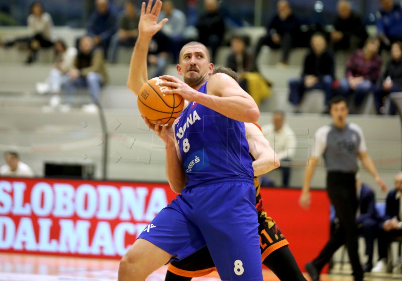 Četvrtfinalna utakmica Kupa Krešimir Ćosić za košarkaše: Cibona - Marsonia