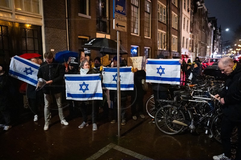 NETHERLANDS ISRAEL PROTEST