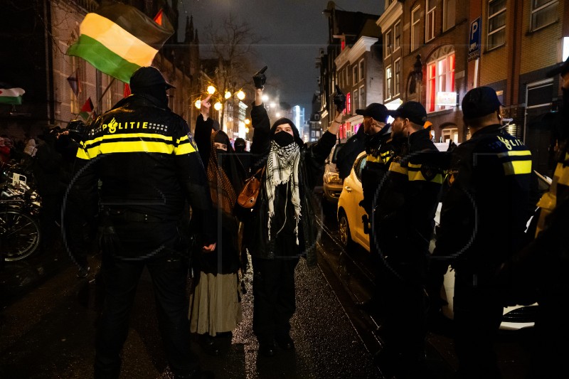 NETHERLANDS ISRAEL PROTEST