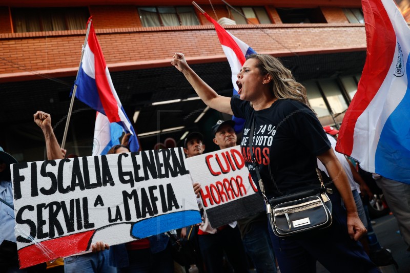 PARAGUAY PROTEST