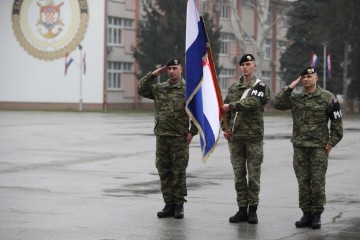 Svečani ispraćaj 6. hrvatskog kontingenta u NATO snage u Mađarsku