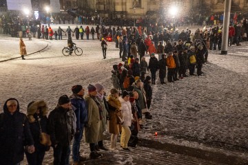 GERMANY DRESDEN WWII BOMBING COMMEMORATION