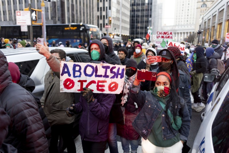 USA NEW YORK ICE PROTEST