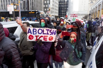 USA NEW YORK ICE PROTEST