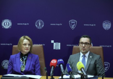 Konferencija za medije u Ravnateljstvu policije