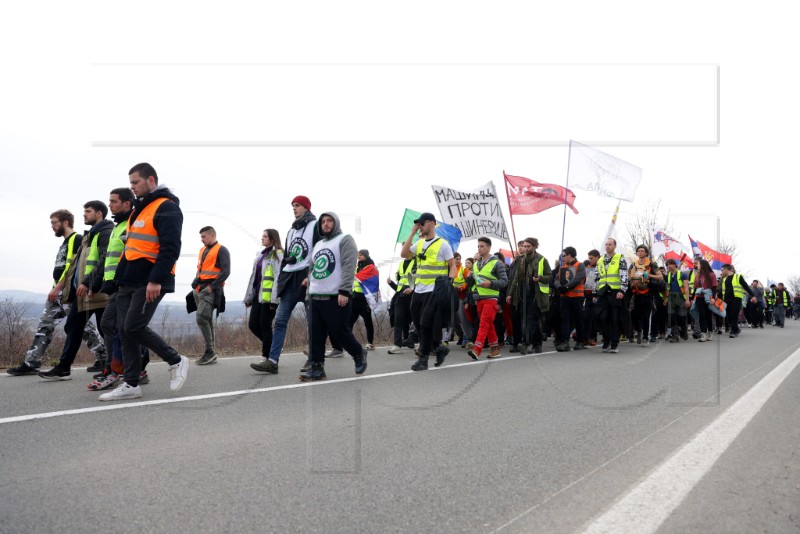 SERBIA PROTEST